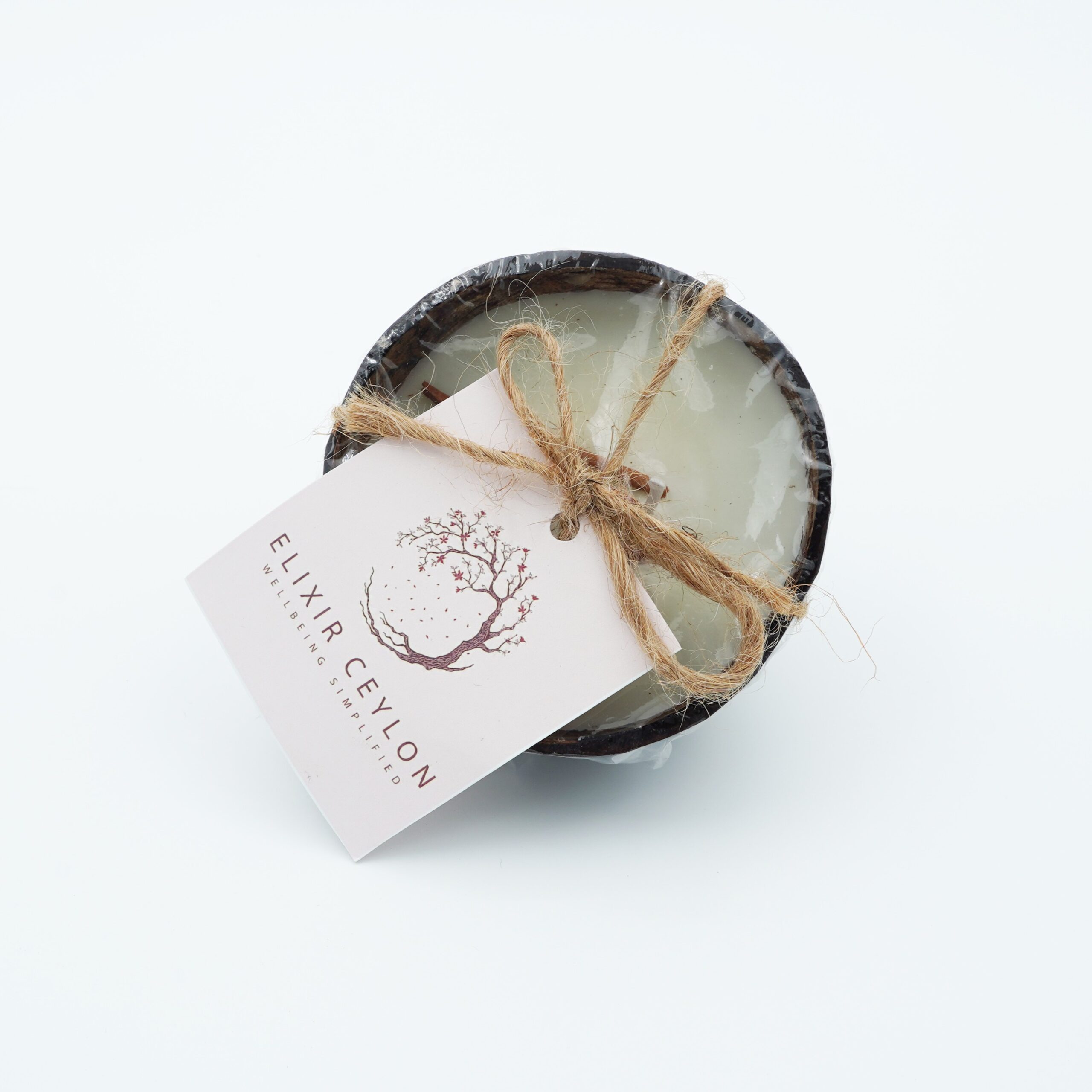 Soy Wax Coconut Shell Candle